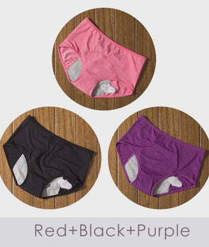 3-Pack Dames Menstruatie Ondergoed - Lekvrij en Comfortabel