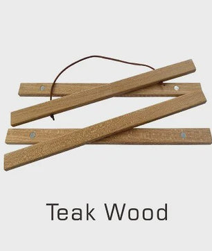 Magnetisch Houten Poster Frame - 21-100 cm - Teak & Pine Hout - Canvas & Poster Hanger