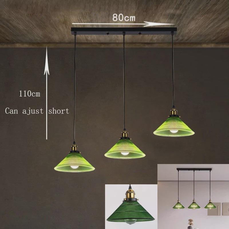 Moderne Glazen Hanglamp - Stijlvolle Plafondlamp voor Woonkamer, Keuken & Eetkamer