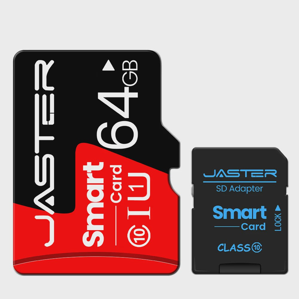 JASTER Class 10 Micro SD Kaart 8GB - 128GB | TF Kaart voor Telefoon, Camera, Computer