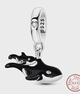 925 Sterling Zilver Charms: Walvishaai, Zeepaardje & Dolfijn - Luminous DIY Sieraden & Cadeaus