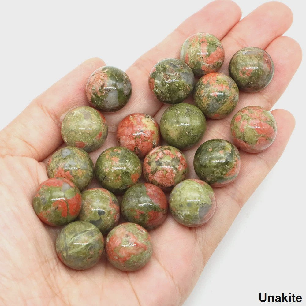 Natuurstenen Bol - Kristallen Bol voor Heling, Meditatie & Decoratie (16mm)