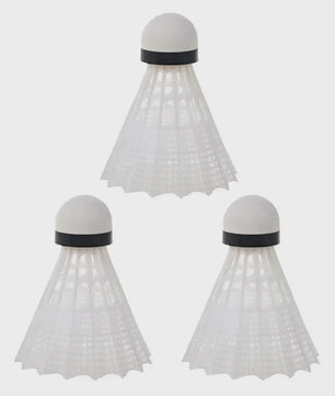 Nylon Badmintonshuttles - Set van 12 - Duurzaam & Stabiel voor Training