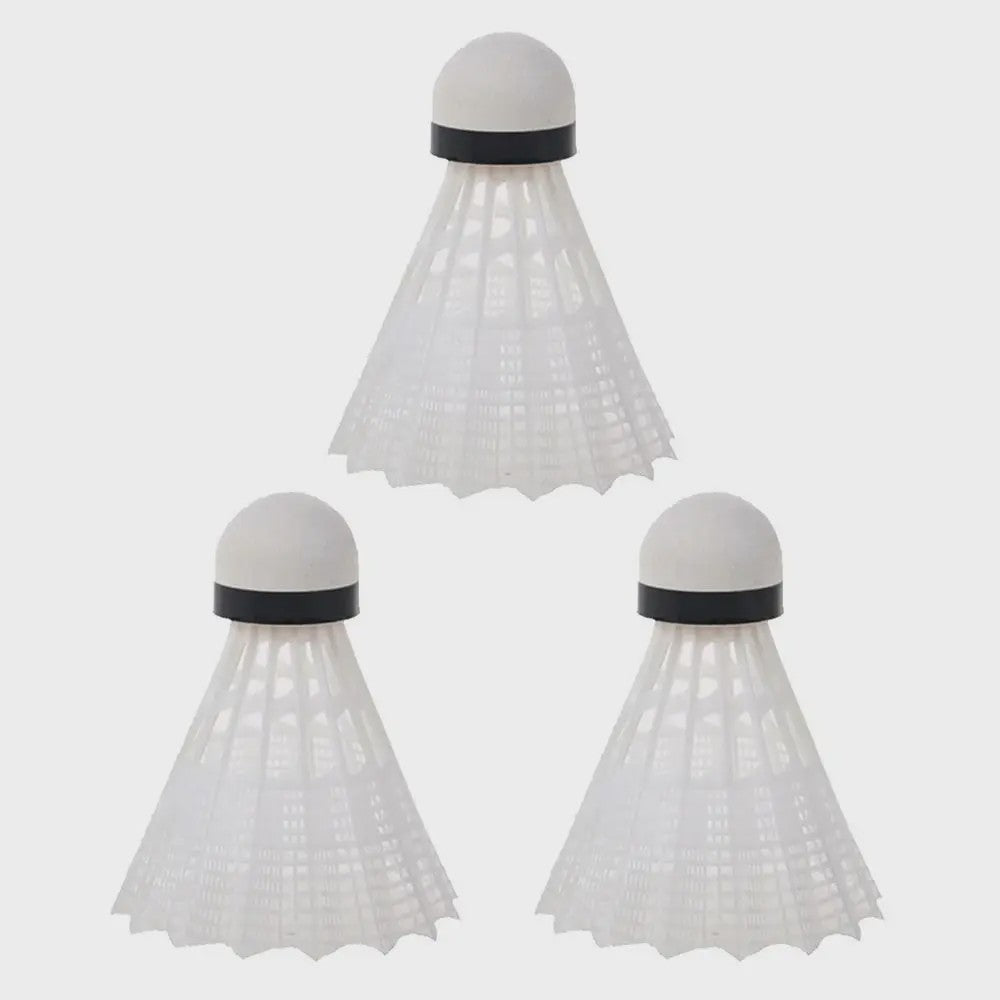 Nylon Badmintonshuttles - Set van 12 - Duurzaam & Stabiel voor Training