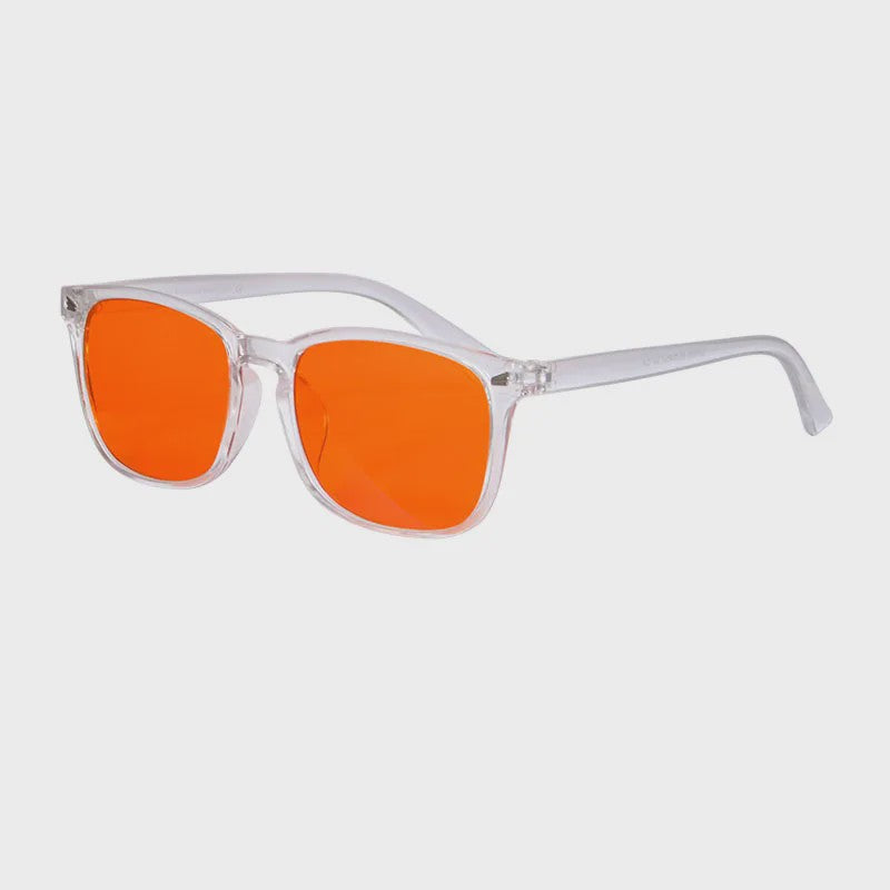 SHINU Slaapbril met Rode Lens: Blokkeert 99% Blauw Licht voor Betere Slaap en Minder Oogvermoeidheid