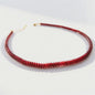 Kleurrijke Kralen Choker Ketting Dames - Boho Zomer Sieraden