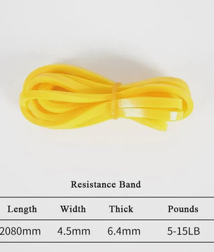Professionele Weerstandsbanden Set - Latex Elastische Banden voor Krachttraining, Pilates & Pull-ups