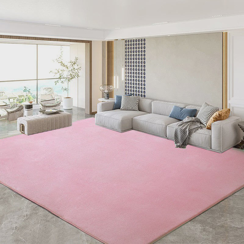 Zacht Coral Fleece Vloerkleed Grijs - Comfortabel voor Woonkamer, Slaapkamer & Kinderkamer