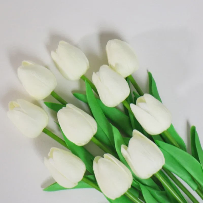 Real Touch Kunstbloemen Tulpen - Luxe Boeketten voor Huis & Bruiloft Decoratie