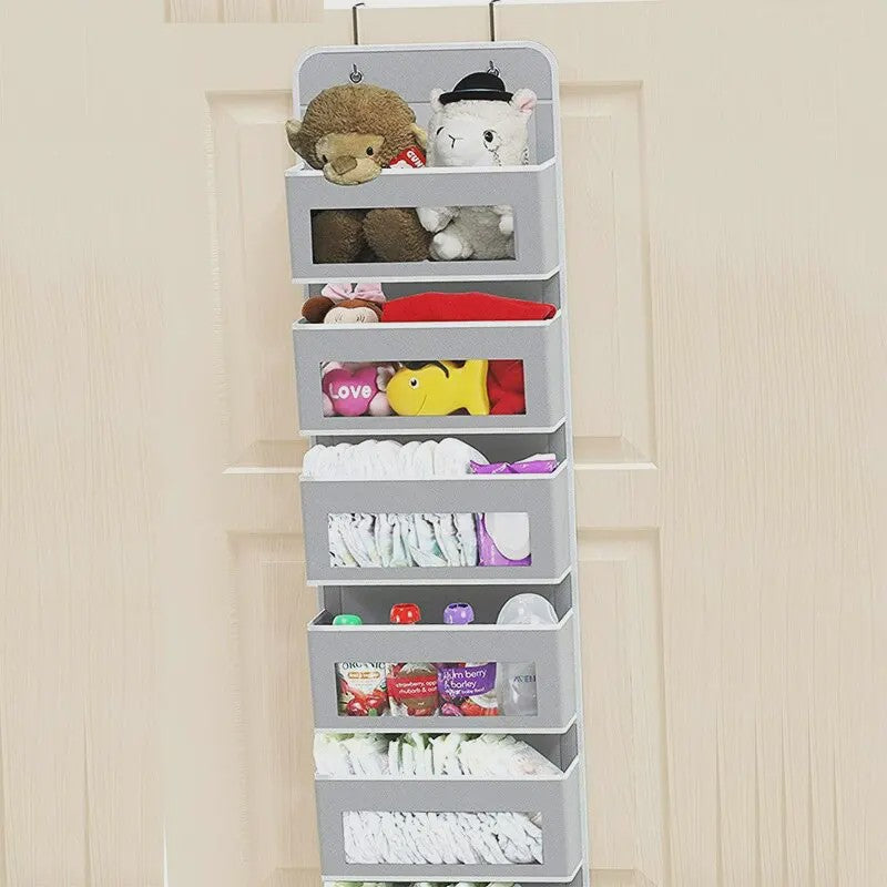 Hangende Deur Organizer met 10 Vakken - Opvouwbare Opbergtas voor Slaapkamer & Kast