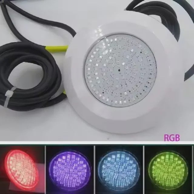 Waterdichte LED Zwembadverlichting 12W - Meerkleurig & Dimmable Onderwater Spotlight DC12V