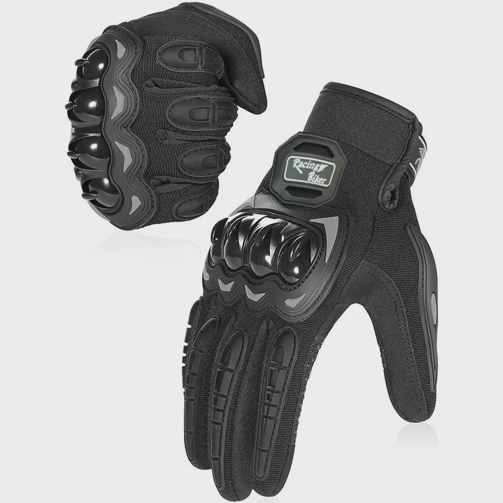 Waterdichte Motorhandschoenen met Touchscreen & Bescherming - Anti-val & Anti-slip