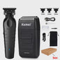 Kemei KM-2299 Professionele Elektrische Baardtrimmer & Tondeuse - USB Oplaadbaar