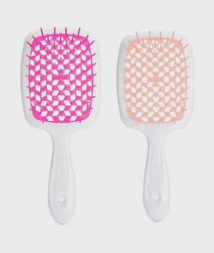 2-delige Haarborstel Set: Anti-statisch, Scalp Massage, Nat & Droog Gebruik