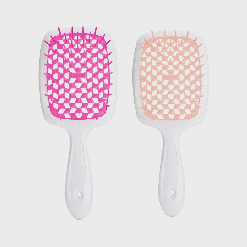 2-delige Haarborstel Set: Anti-statisch, Scalp Massage, Nat & Droog Gebruik