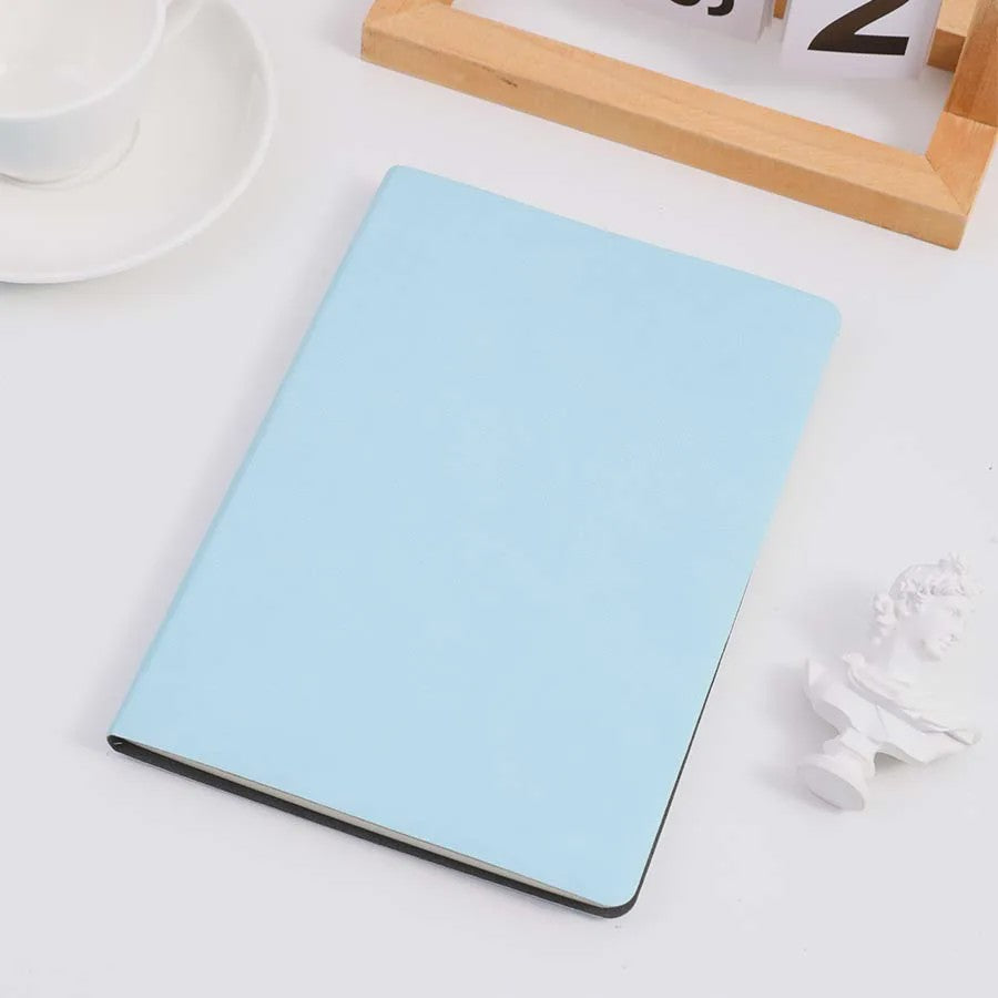 A5 Soft Leather Notitieboek - 120 Pagina's, Waterdicht & Comfortabel