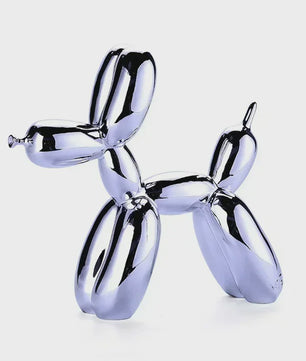 Glanzende Ballonhond Sculptuur - Stijlvolle Decoratie voor Huis & Kantoor