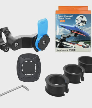 Universele Fiets- en Motor Telefoonhouder - 360° Draaibaar & Veilig