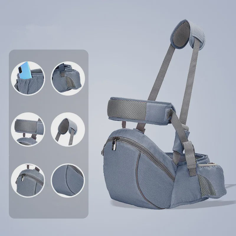 Ergonomische Babydrager met Heupstoel - Draagzak voor Baby's en Kinderen