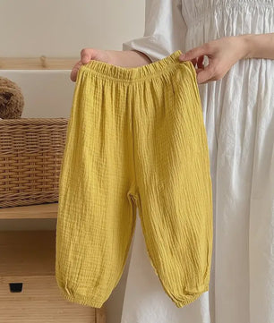 Luchtige Zomerbroek Kinderen - Dun & Losvallend, Anti-Mug & Casual Bloomers