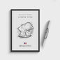 Vintage Formule 1 Circuit Canvas Posters - Zwart Wit Wanddecoratie