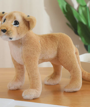 Realistische Pluche Dieren Knuffels - Tijger, Leeuw & Luipaard - Zacht Speelgoed & Decoratie
