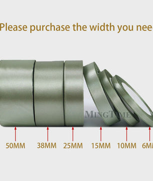 Satijnen Lint 22 Meter - Diverse Breedtes (6mm t/m 50mm) voor Decoratie & Knutselen