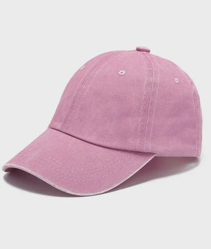 Vintage Washed Denim Baseball Cap - Unisex Snapback voor Heren & Dames
