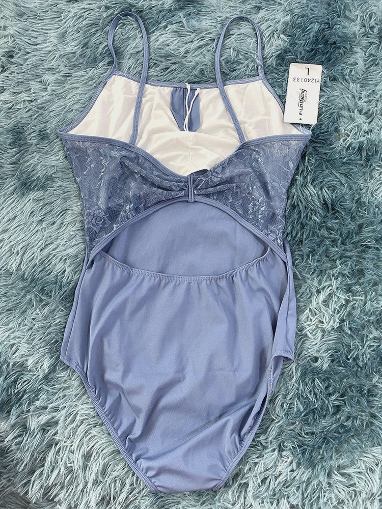 Elegante Ballet Leotard met Kant voor Dames - Perfect voor Dans en Yoga