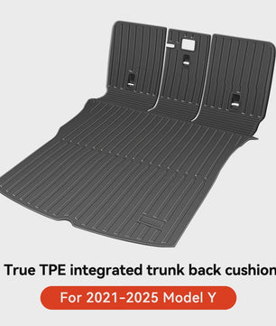 YZ TPE Vloermatten en Kofferbakmat Set voor Tesla Model Y Juniper (2025-2026) - Waterdicht & Antislip