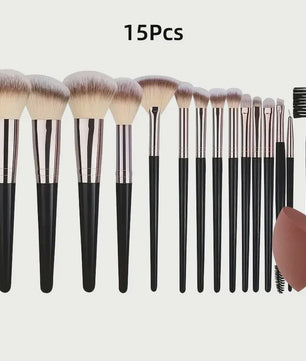 Professionele Make-up Kwasten Set - Zacht & Fluffy voor Foundation, Blush & meer