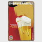 Retro Metal Bier Merk Poster - Decoratie voor Man Cave, Bar & Club