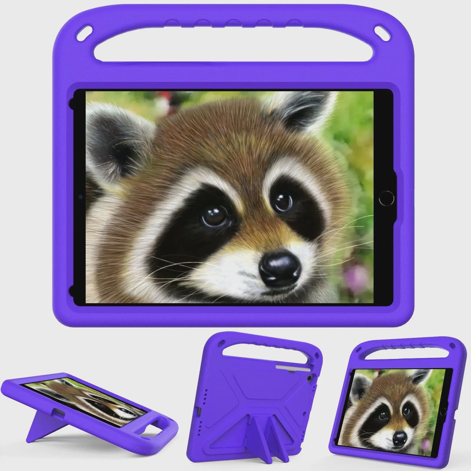 Schokbestendige EVA Kinderhoes met Handvat & Standaard voor iPad 10.2, 10.9, 11 inch