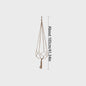Macramé Plantenhanger - Decoratieve Hangmand voor Binnen & Buiten