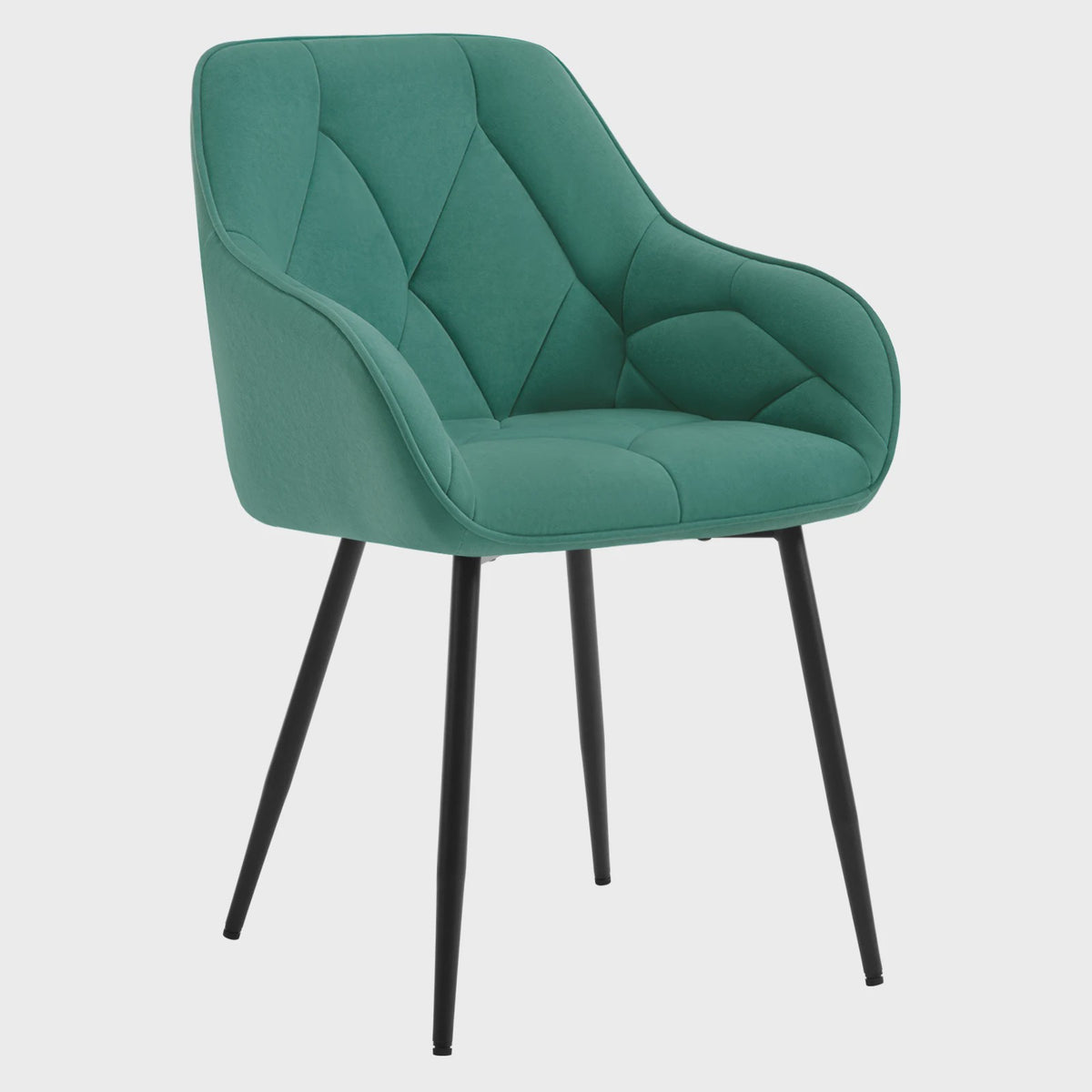 Gestoffeerde Eetkamerstoelen met Armleuningen - Set van 2 - Comfortabel & Stijlvol
