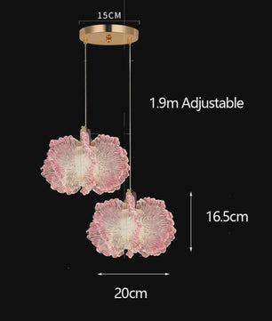 Sfeervolle Acryl Bloem Plafondlamp - Nordic Stijl voor Slaapkamer & Eetkamer