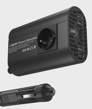 Universele Omvormer 12V naar 220V: 400W, 500W, 1500W voor Auto, Camper & Thuis