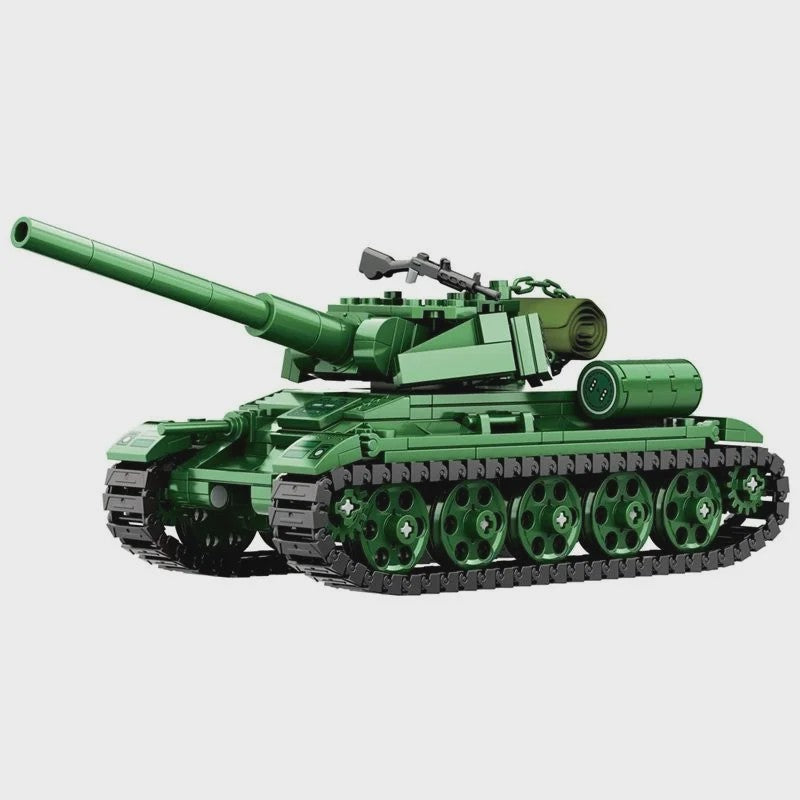 Bouwstenen Militair Voertuig & Tank - Leerzaam Speelgoed voor Kinderen