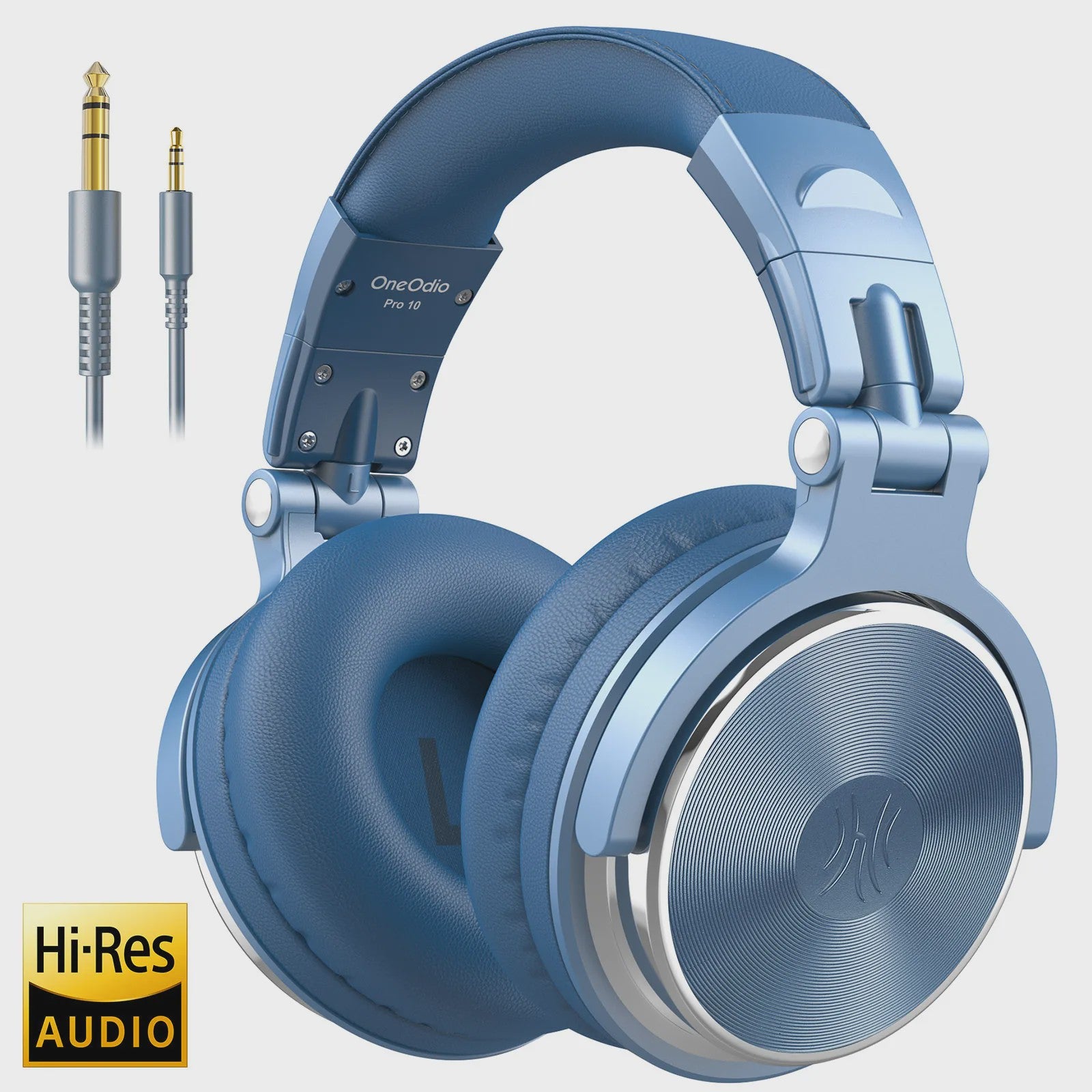 OneOdio Studio DJ Koptelefoon - Over-Ear, Hi-Res Audio, Ingebouwde Microfoon, 3.5mm/6.35mm