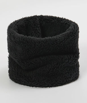 Cashmere Warm Collor Ring Winter Scarf Solid Plush Thick Outdoor Sports Men Women Children Neckerchief Full Face Mask Muffler