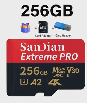 Snelle 128GB Micro SDXC Kaart - Opslag voor Camera, PC, Mac & Meer