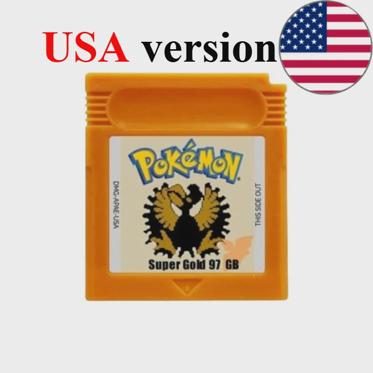 Pokemon Game Boy Color Cartridge - USA Versie (Diverse Stijlen)