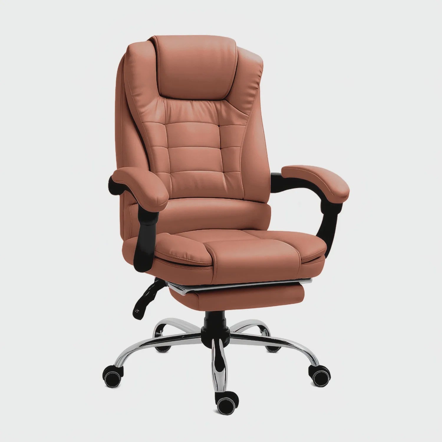 Ergonomische Bureaustoel met Voetensteun - Verstelbaar en Comfortabel