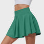 Sportieve Tennisrok met Hoge Taille, Ingebouwde Zak en Sneldrogend Materiaal - Perfect voor Fitness & Hardlopen