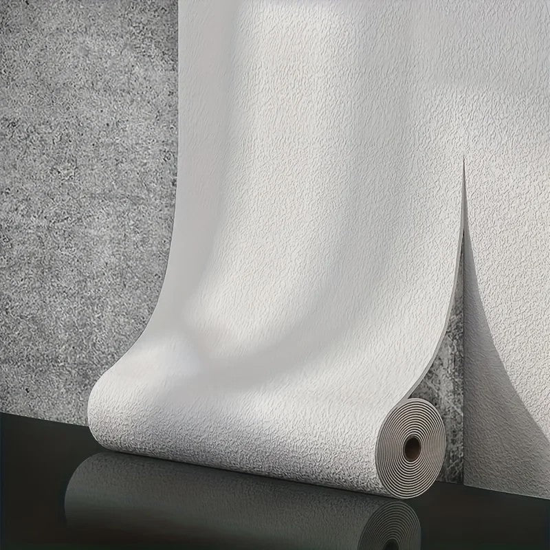 50cm 3D Linnen Behang - Zelfklevend, Waterdicht & Verdikt PVC Muursticker