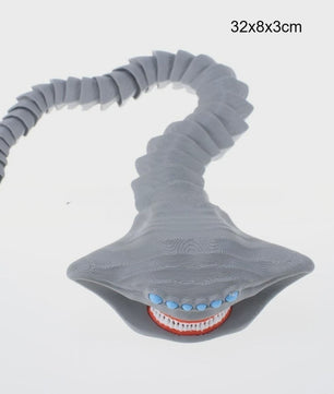 3D Geprinte Zeemonster Actiefiguur - Flexibel Speelgoed & Decoratie