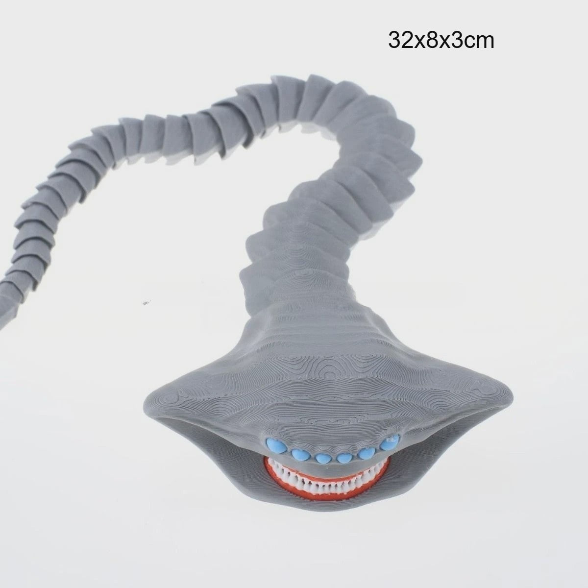 3D Geprinte Zeemonster Actiefiguur - Flexibel Speelgoed & Decoratie