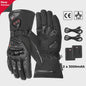 KEMIMOTO Verwarmde Motorhandschoenen - Waterdicht, Oplaadbaar & Warm voor de Winter