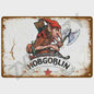 Retro Bier Metalen Wandbord - Vintage Pub Bar Decoratie