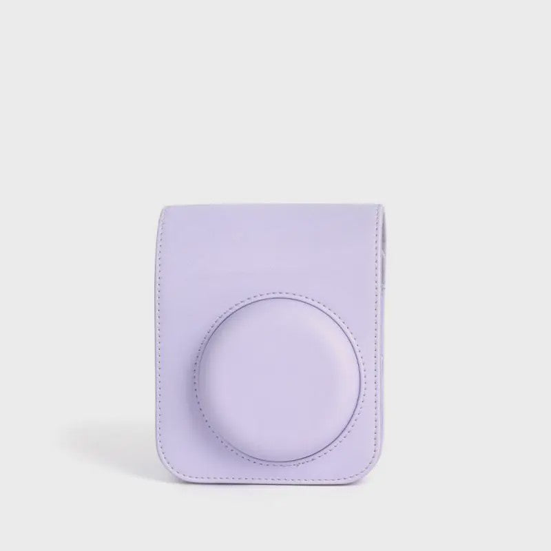 PU Lederen Beschermhoes met Schouderband voor Fujifilm Instax Mini 12 Camera